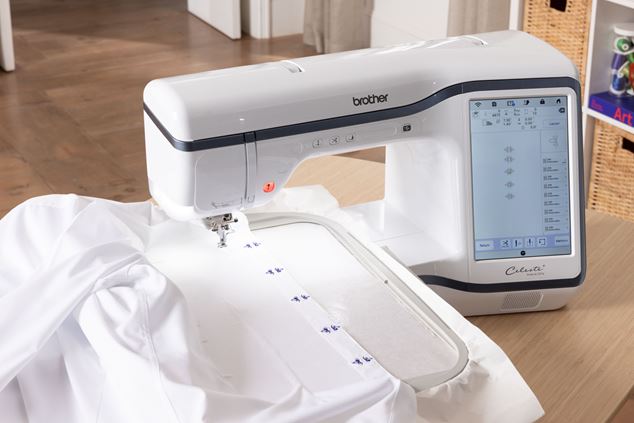 Brother Celeste CX1e | Embroidery Only Machine – Austin Sewing