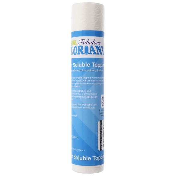 Floriani | Water Soluble Topping - 15" x 10 yds