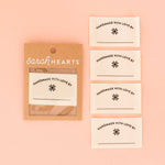 Sarah Hearts | Write on Labels Handmaid w/ Love - 4 pack