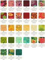Jeweled Leaves - Fat Quarter Bundle | FQ-2013-27