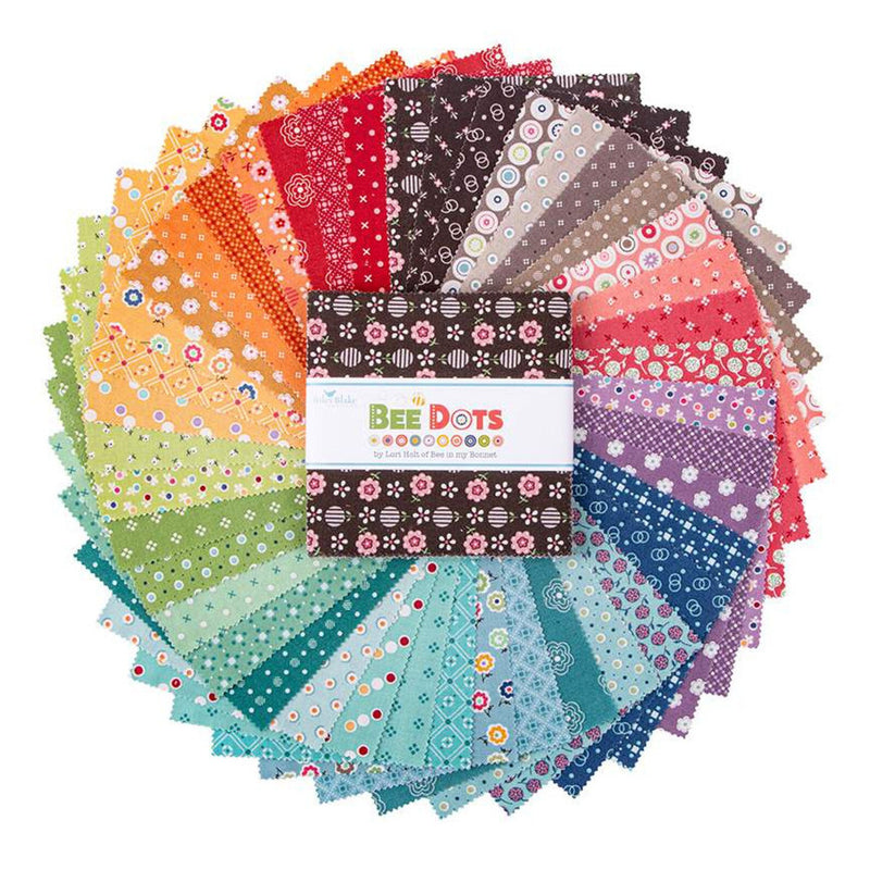 Bee Dots - 5" Squares | 5-14160-42