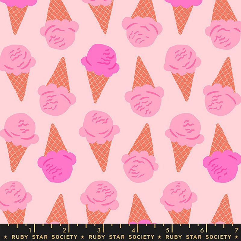 Sugar Cone - Ice Cream Cotton Candy Pink | RS3062-12