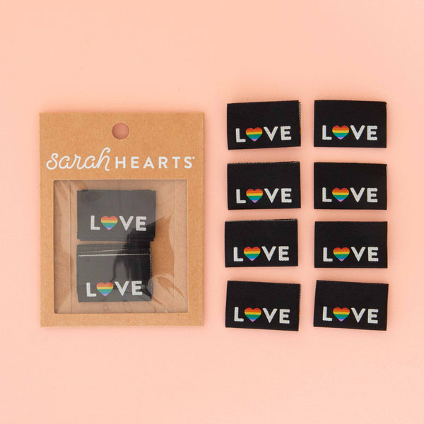 Sarah Hearts | Love Pride Hearts Label