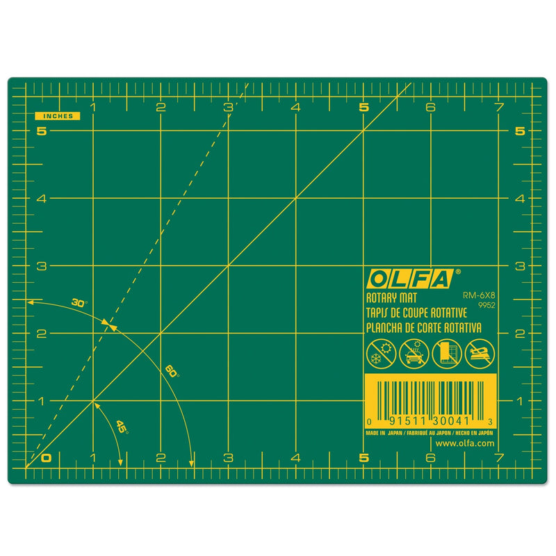Olfa | Cutting Mat - 6x8" Green
