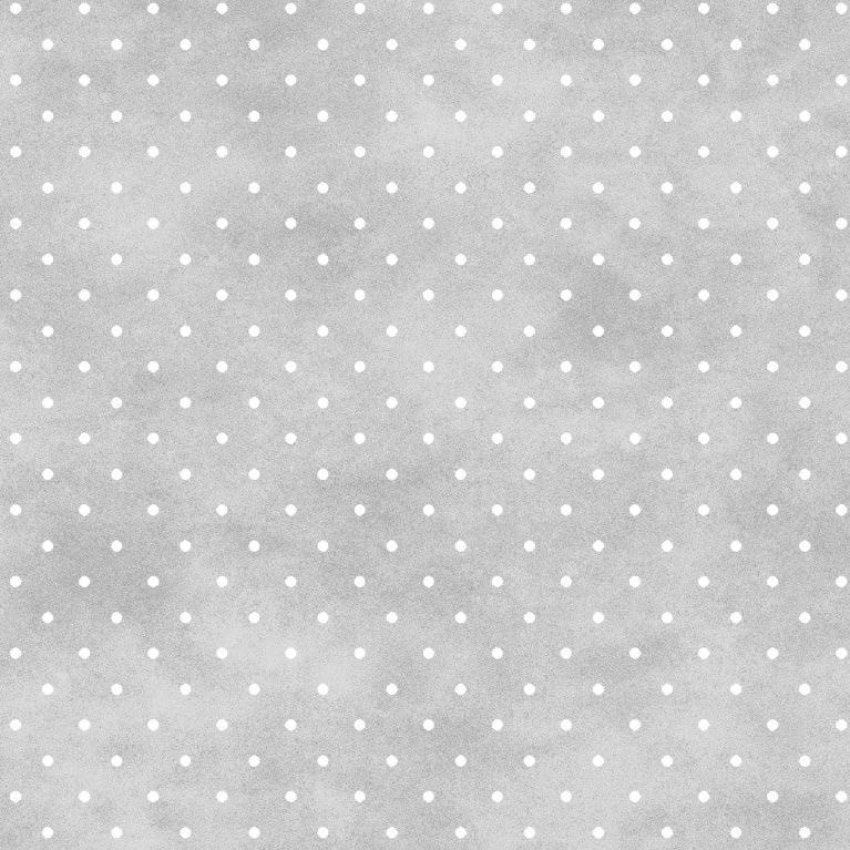 Playtime Flannel - Tiny Dot Grey Flannel | F10690M-K