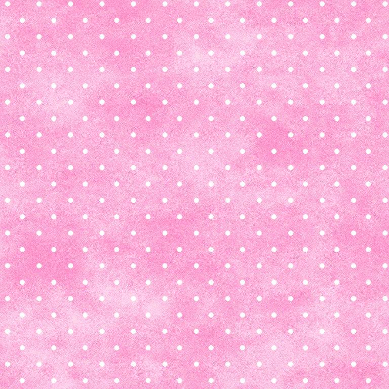 Playtime Flannel - Tiny Dot Pink Flannel | F10690M-P