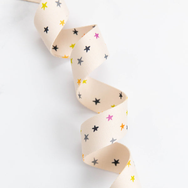 Stitch Supply Starry Webbing | Natural/Magic - 1.5"