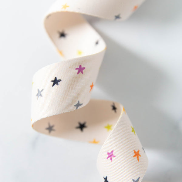 Stitch Supply Starry Webbing | Natural/Magic - 1.5"