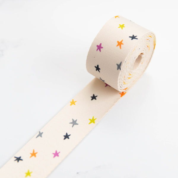 Stitch Supply Starry Webbing | Natural/Magic - 1.5"