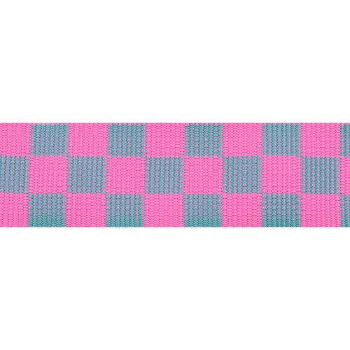 Tula Pink Nylon Webbing - 1.5" | Check Please - Cosmic