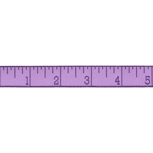 Renaissance Ribbons | Measure Twice - Heliotrope/Foxglove 5/8"