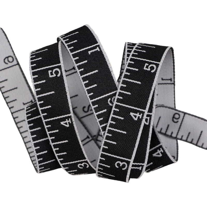Renaissance Ribbons | Measure Twice - Ink 5/8"