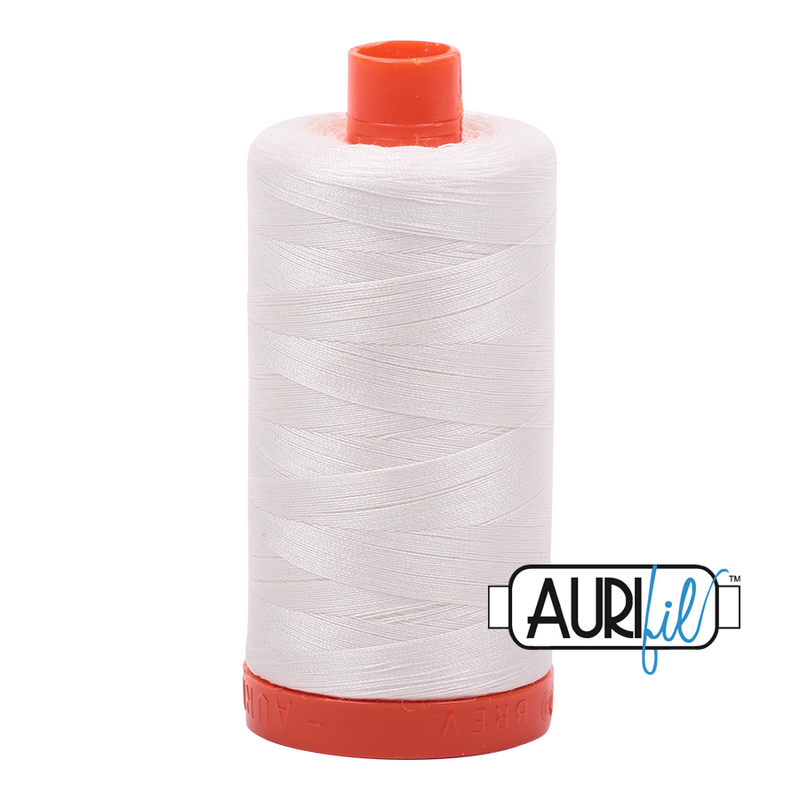 Aurifil 50WT Cotton Large - Chalk | MK50-2026 ***