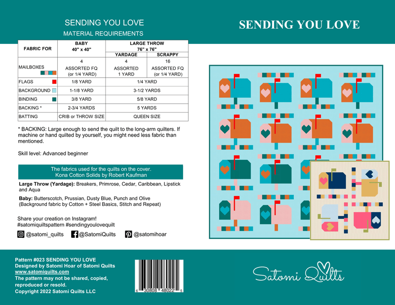 Sending You Love | Satomi Quilts