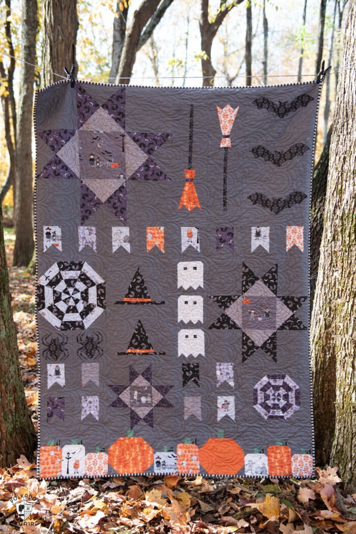Spooky Sampler Quilt | Melissa Mortenson Sewing Patterns