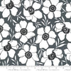 Illustrations - Large Floral Graphite | 11502-14 ***
