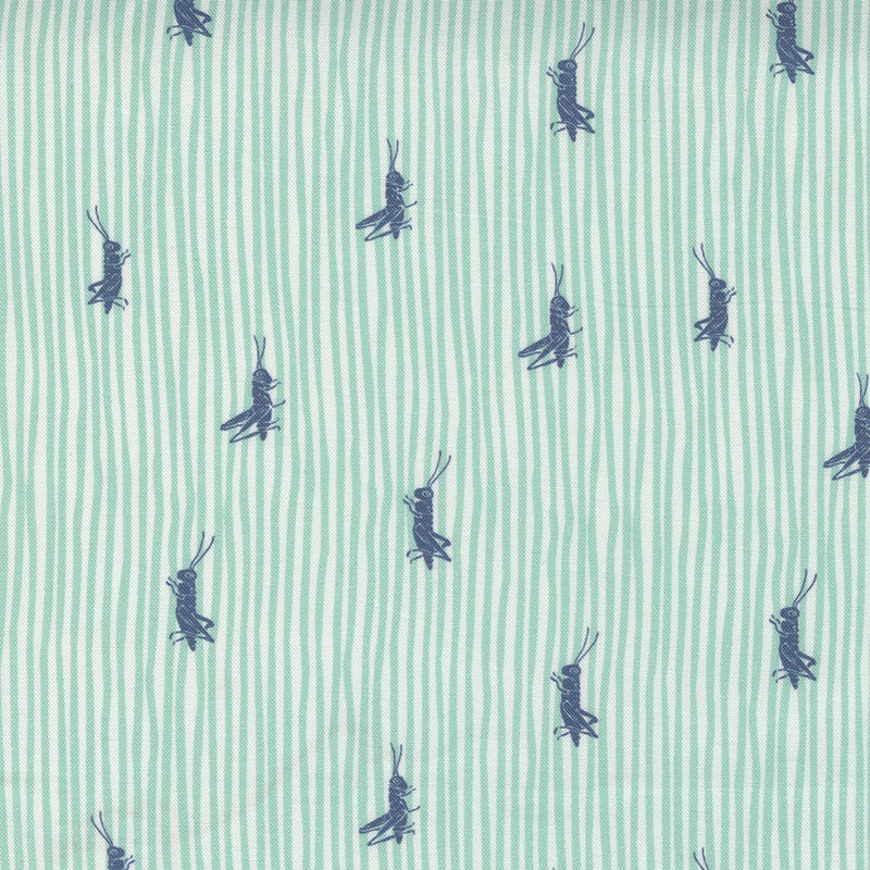 Garden Society - Cricket Stripes Aqua | 11897-21