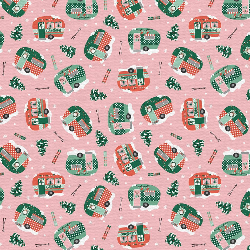 Home For Christmas - Campers Pink | 120-21842