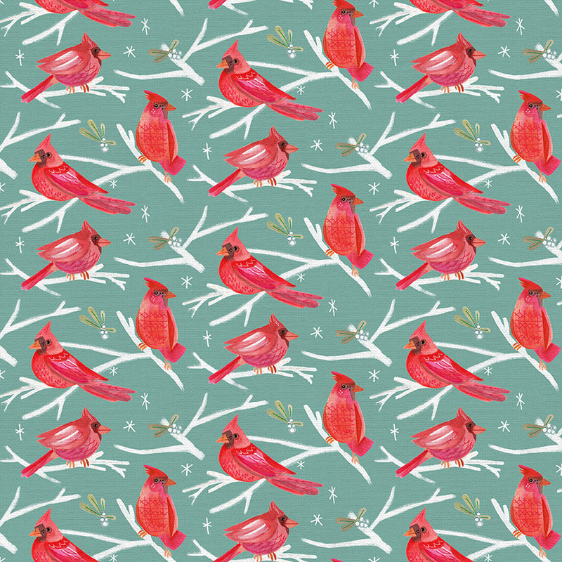 Mod Christmas - Birds Cardinal | 120-2119
