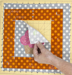 Kimberbell Designs | Orange Pop Rulers square set