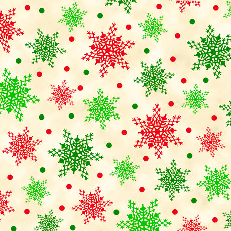 Christmas Cardinals - Snowflakes Oatmeal | 1649-28300-E