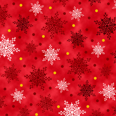 Christmas Cardinals - Snowflakes Red | 1649-28300-R