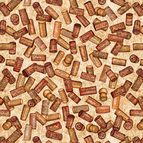A Little Wine - Tossed Wine Corks | 1649-28788-A