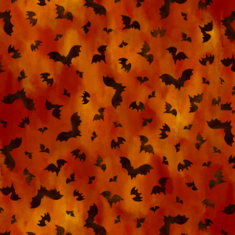 All Hallow's Eve - Bats Orange | 1649-28804-O