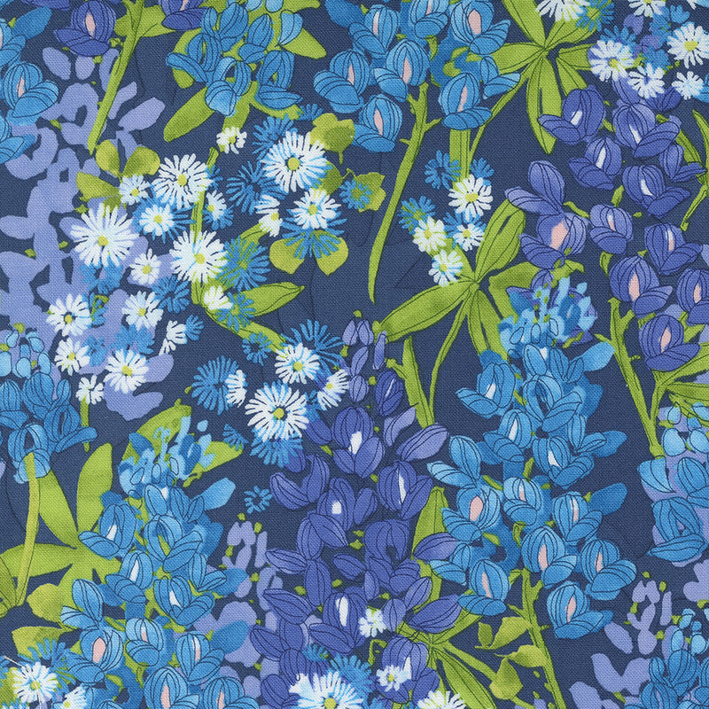 Wild Blossoms - Navy | 48732-25