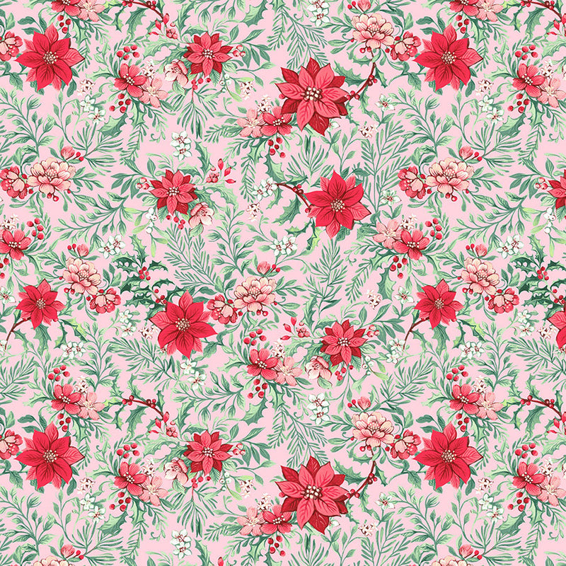 Noel - Poinsettia Abloom Pink | 53046-4