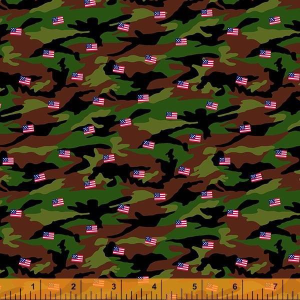 All American - Tiny Flags Army Green | 53058-2