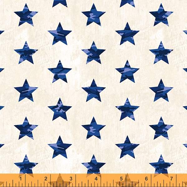 All American - Camo Stars Ivory | 53060-7