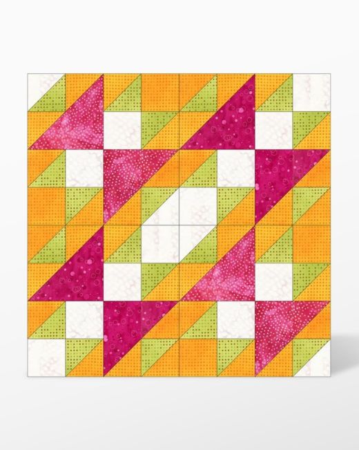 GO! Half Square Triangle-3 Finished Square Die
