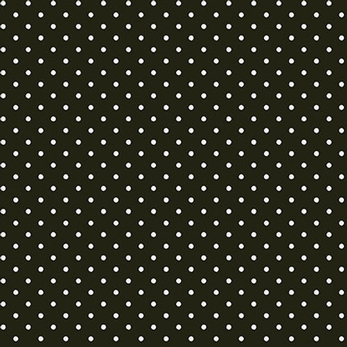At The Zoo - Polka Dot Black/White | 6608-90