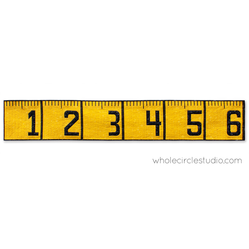 Simple Ruler 6 Ft 6 Foot Ruler Quilt | Whole Circle Studio – Austin Sewing