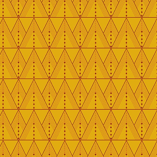 Fabric from the Attic - Deco Mustard | 9980-Y