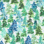 Starflower Christmas - Pine Forest White | 8482-11