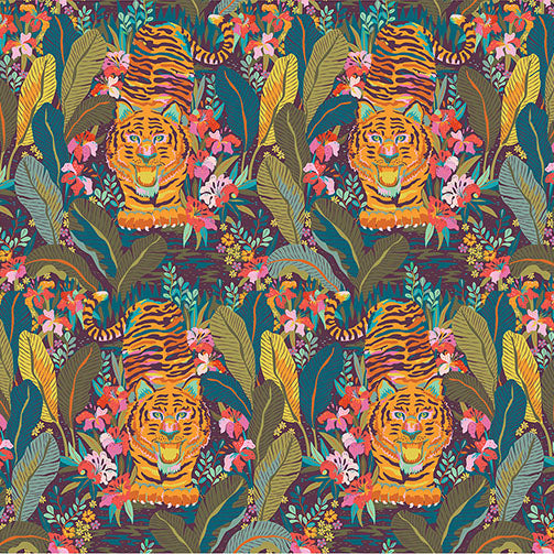 Kindred Sketches - Plum Tiger Floral | 90524-81