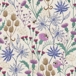 Celtic Dreams - Bee & Thistles on Cream | A607.1