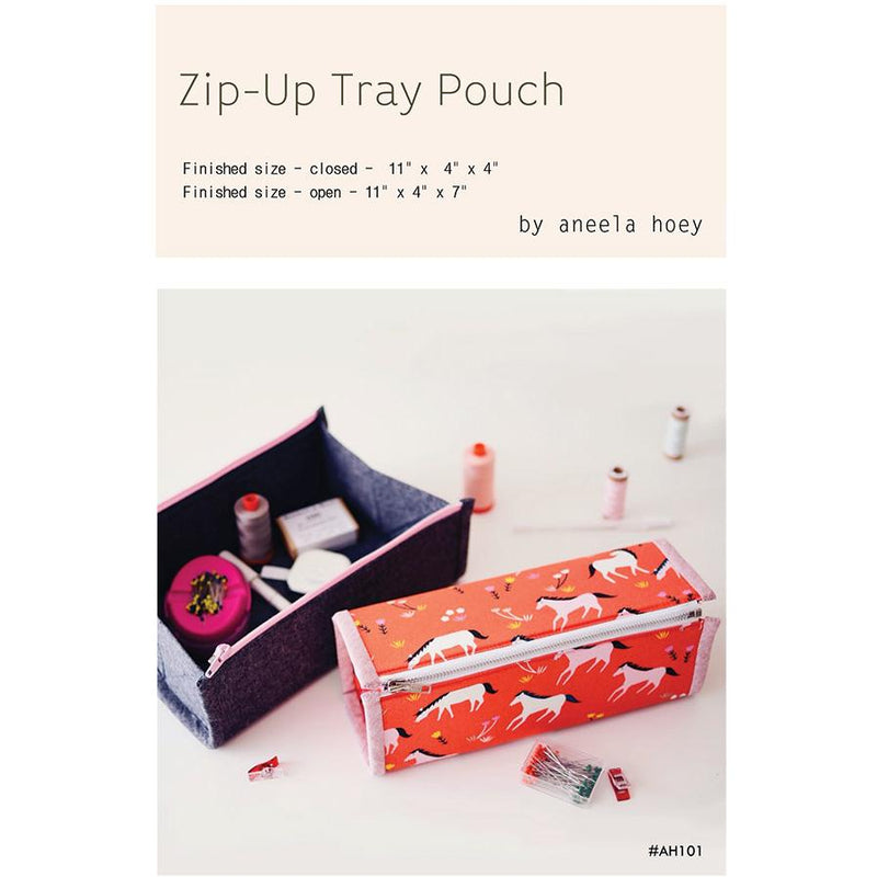 Zip-Up Tray Pouch | Aneela Hoey Patterns