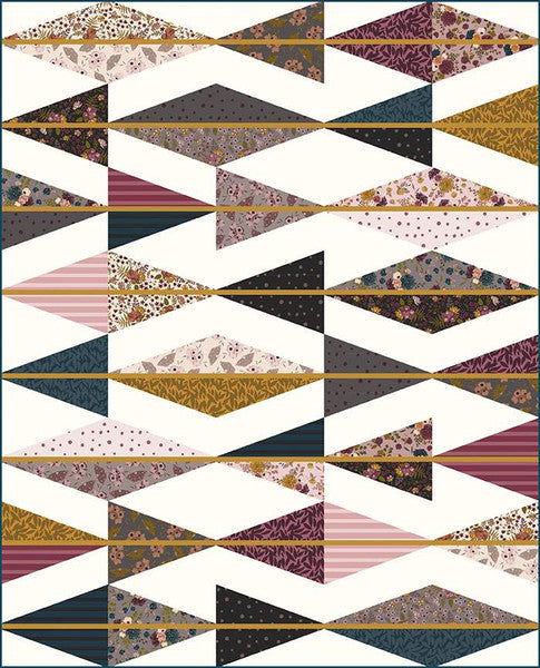 Pointed Path Quilt | Taren Studios