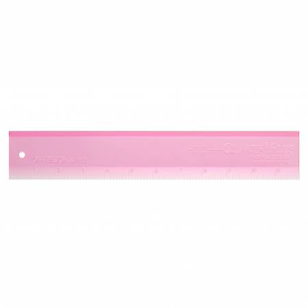 Add-A-Quarter Plus | 12" Ruler - Pink