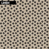 FIGO Cotton Linen - In the Dawn Clover Black | CL90560-99