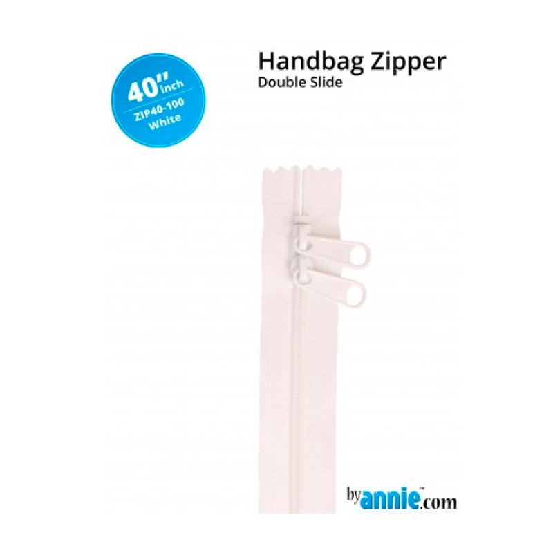 By Annie - 40" Zipper | White