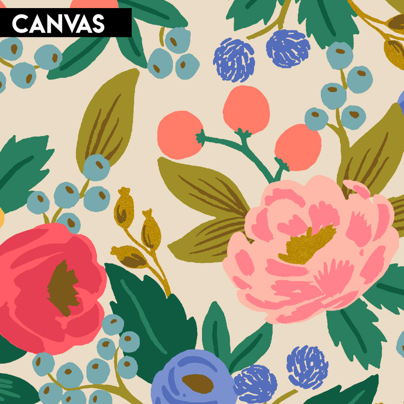 Vintage Garden - Vintage Blossom Cream Canvas Metallic | RP1001-CR5CM