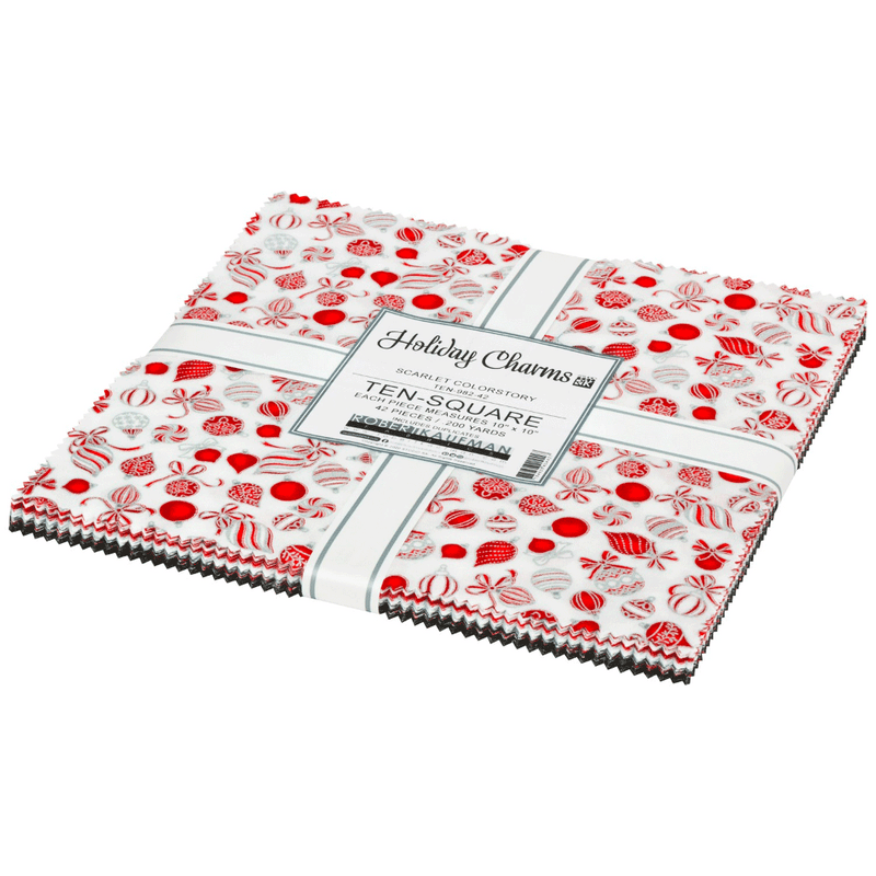 Holiday Charms Ten-Square - Scarlet Colorstory | TEN-982-42