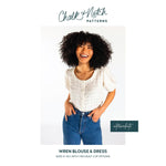 Wren Blouse & Dress | Chalk & Notch