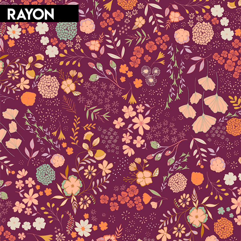 Crafting Magic - Blooming Ground Five Rayon | R-5007