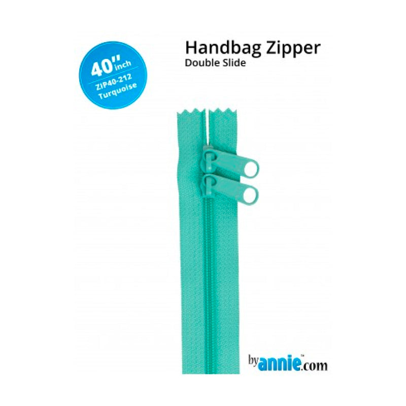 By Annie - 40" Zipper | Turquoise