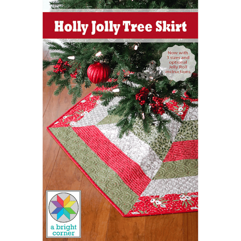 Holly Jolly Tree Skirt | A Bright Corner